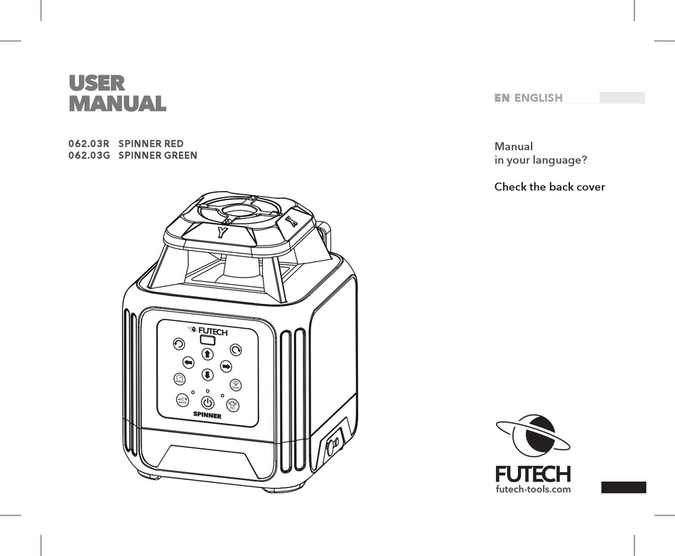 FUTECH SPINNER RED MANUAL Pdf Download | ManualsLib