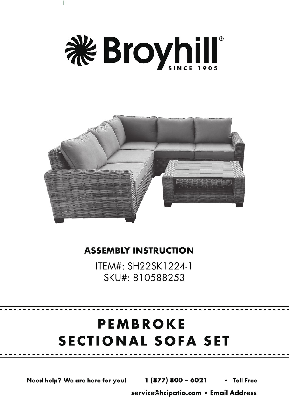 BROYHILL SH22SK12241 ASSEMBLY INSTRUCTION MANUAL Pdf Download ManualsLib