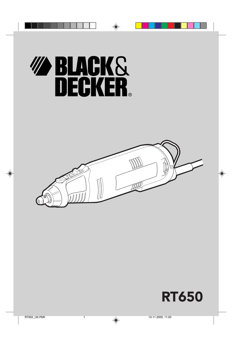 BLACK & DECKER RT650 MANUAL Pdf Download | ManualsLib