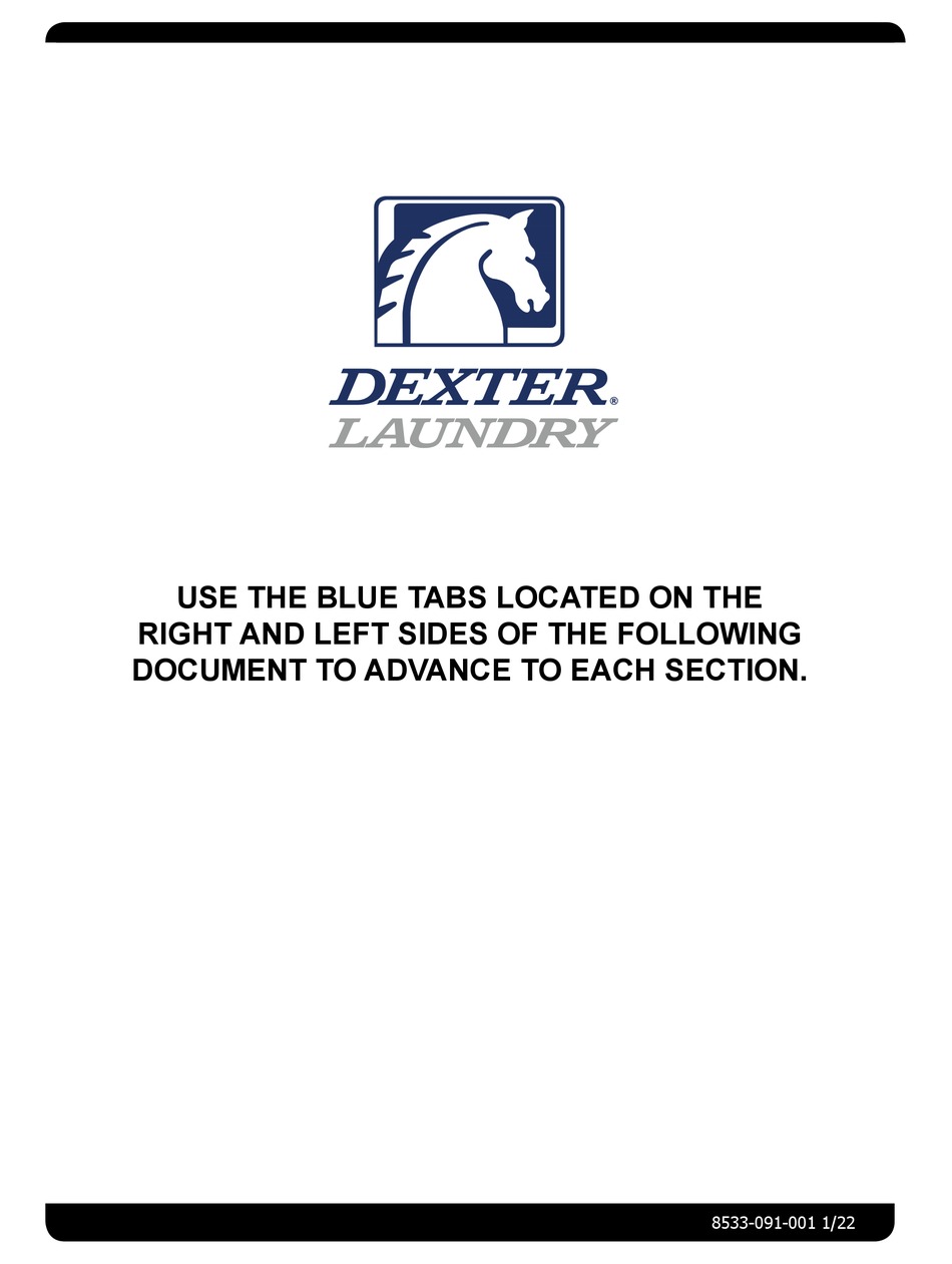 DEXTER LAUNDRY DC50X2 MANUAL Pdf Download ManualsLib