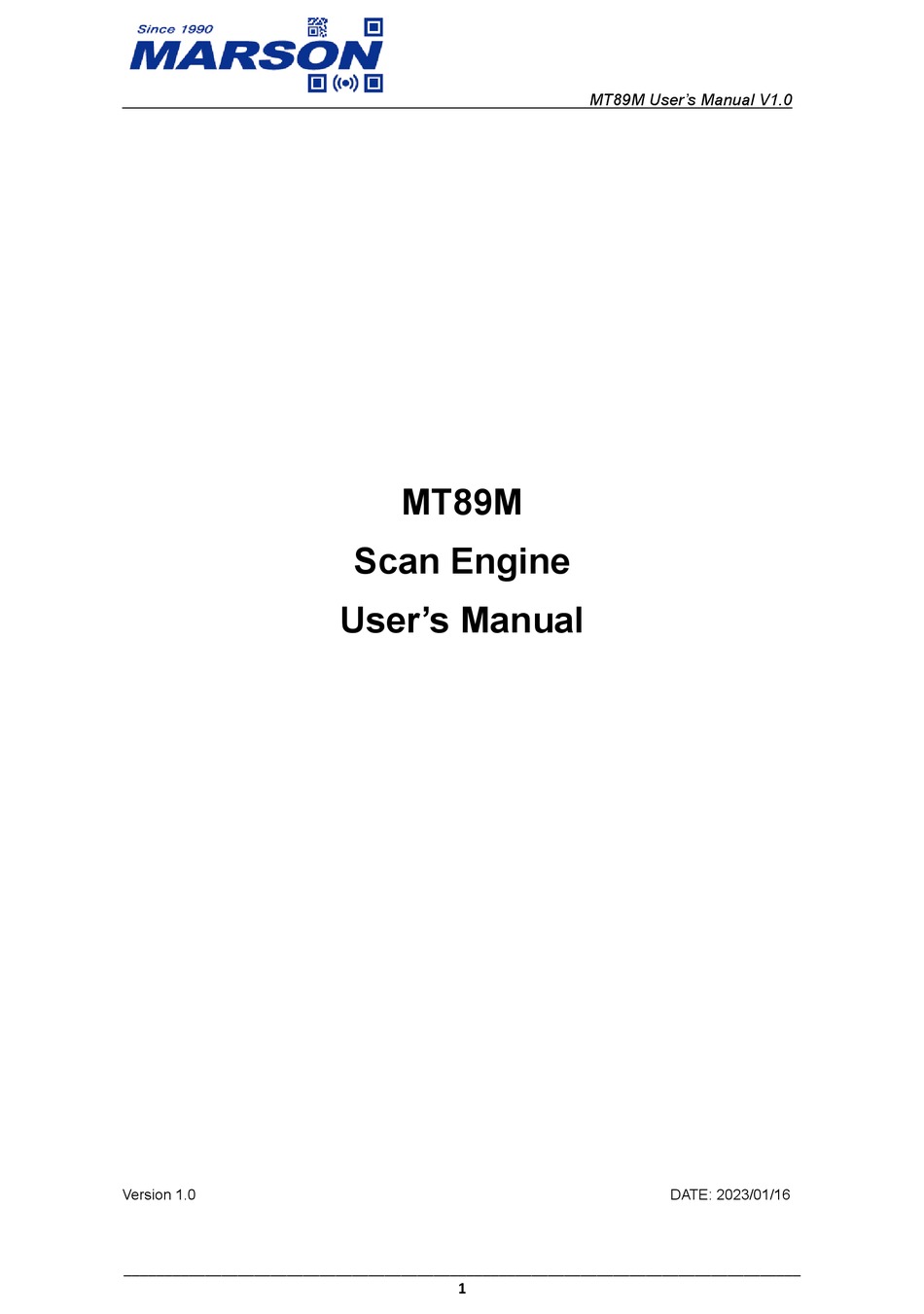 MARSON MT89M USER MANUAL Pdf Download | ManualsLib