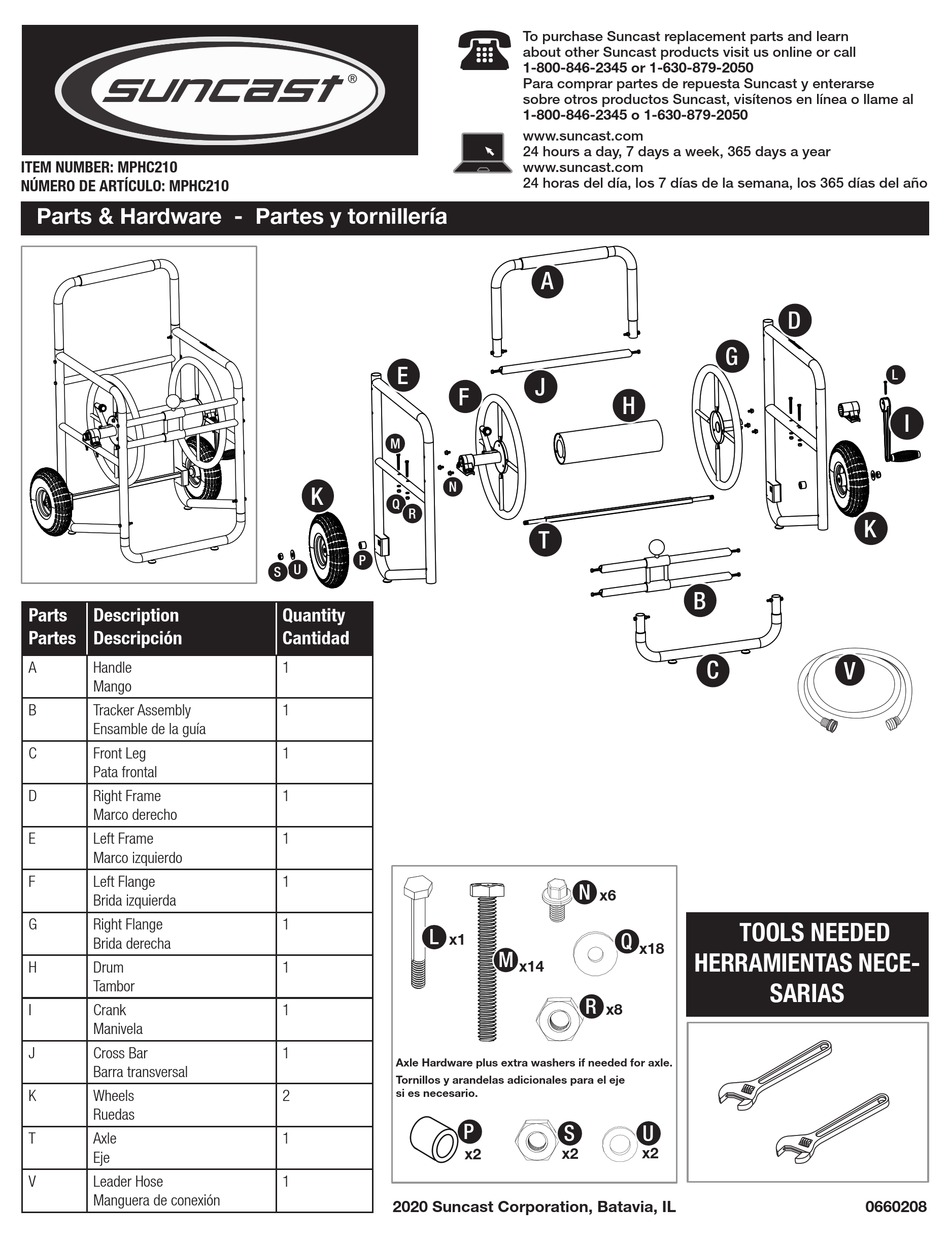 SUNCAST MPHC210 MANUAL Pdf Download ManualsLib
