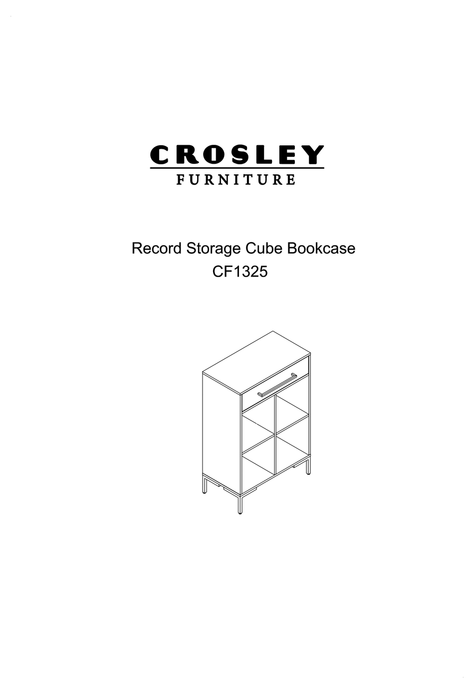 Crosley Furniture Cf1325 