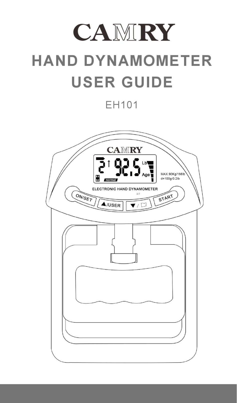 CAMRY EH101 USER MANUAL Pdf Download ManualsLib