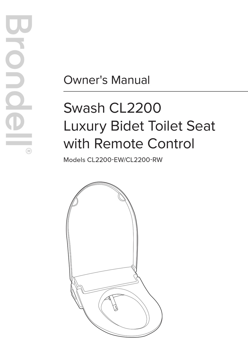 BRONDELL CL2200 SERIES OWNER