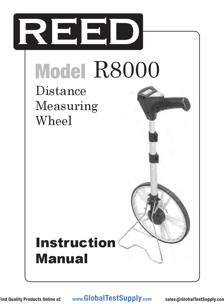 REED R8000 INSTRUCTION MANUAL Pdf Download ManualsLib
