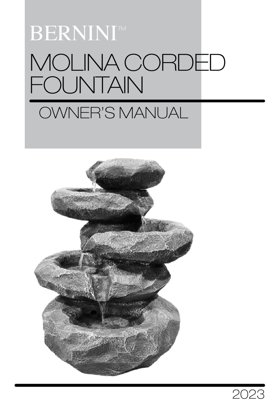 BERNINI MOLINA OWNER'S MANUAL Pdf Download ManualsLib