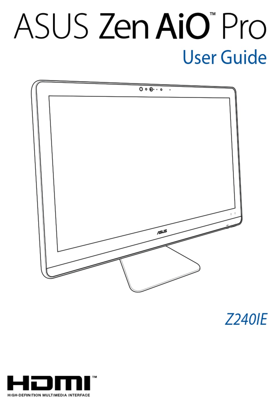 ASUS ZEN AIO PRO USER MANUAL Pdf Download ManualsLib