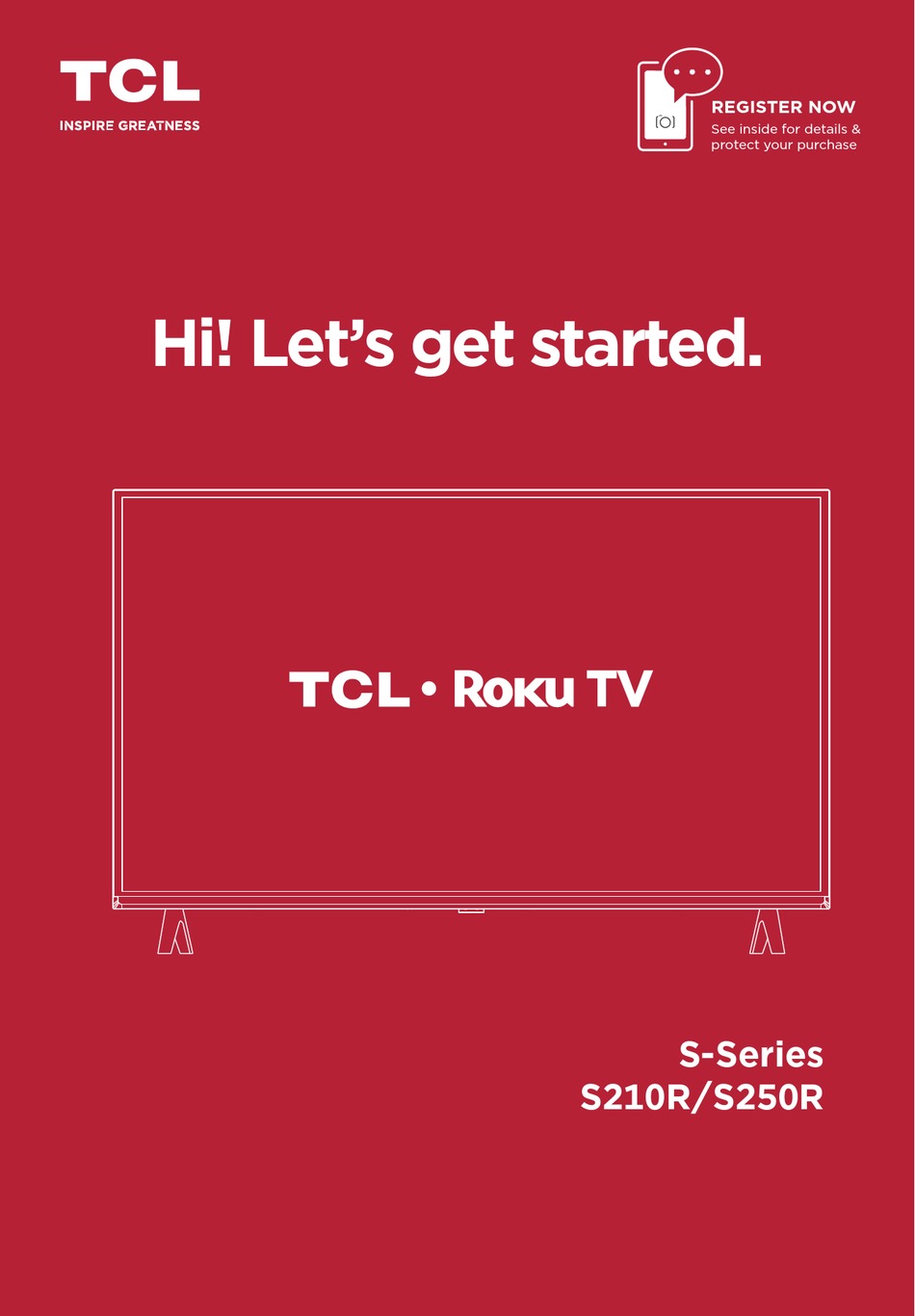 TCL S SERIES LET'S GET STARTED Pdf Download | ManualsLib