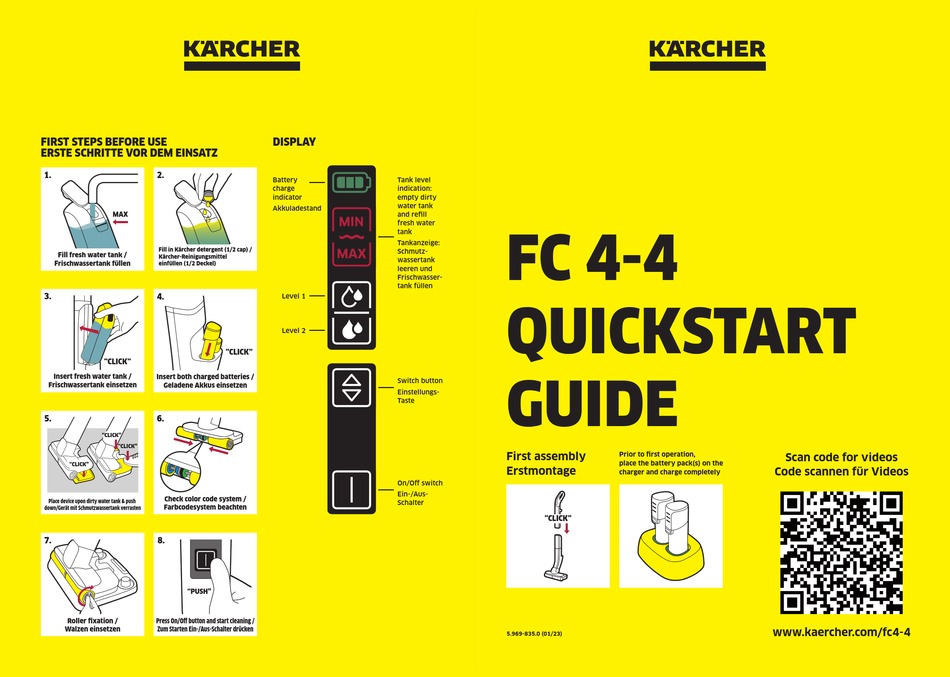 Karcher fc 2 4 battery