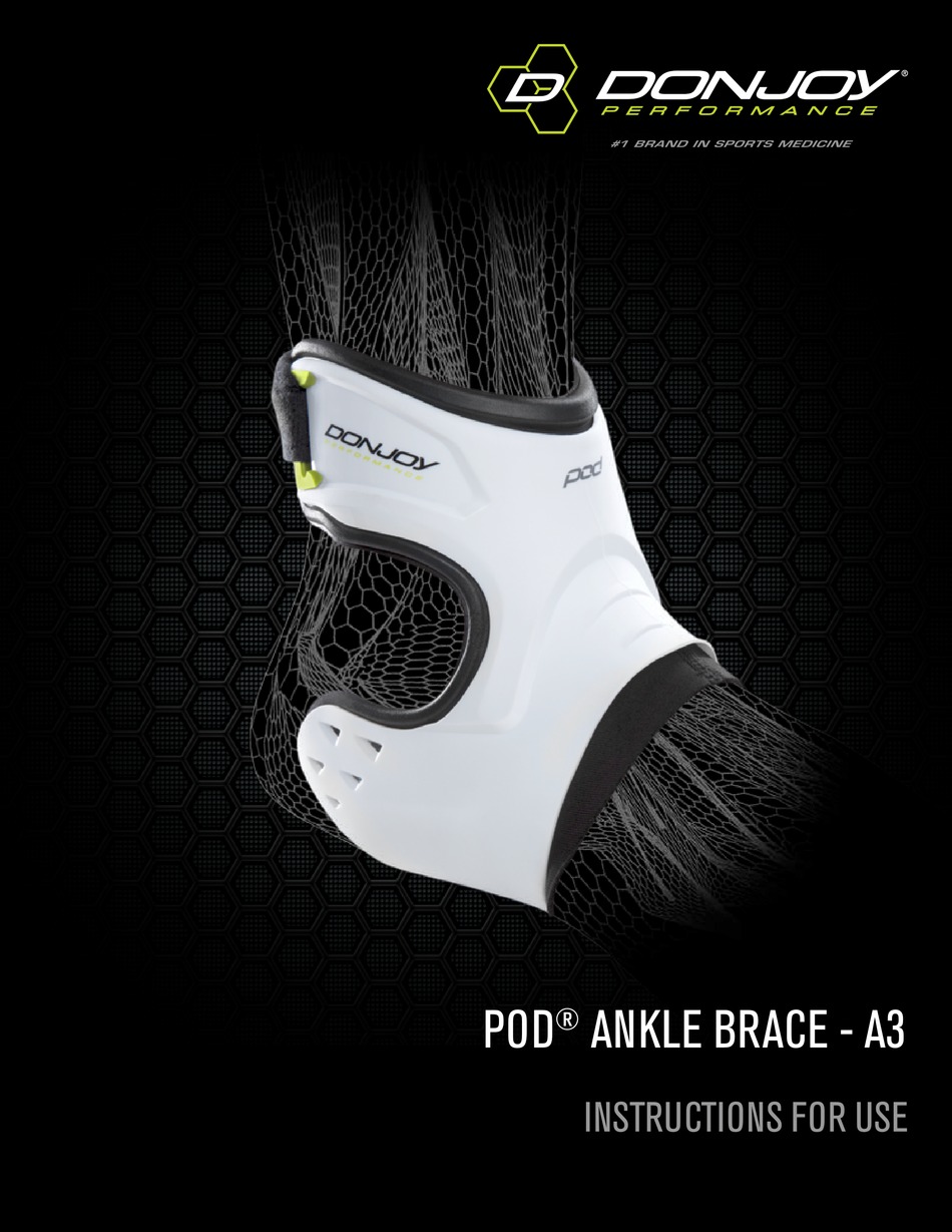 DONJOY POD A3 INSTRUCTIONS FOR USE Pdf Download ManualsLib