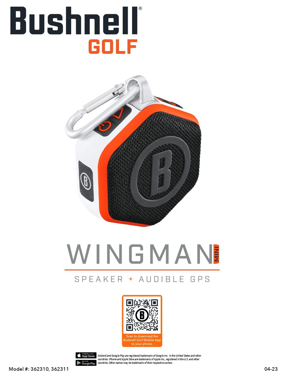 BUSHNELL GOLF WINGMAN MINI MANUAL Pdf Download ManualsLib