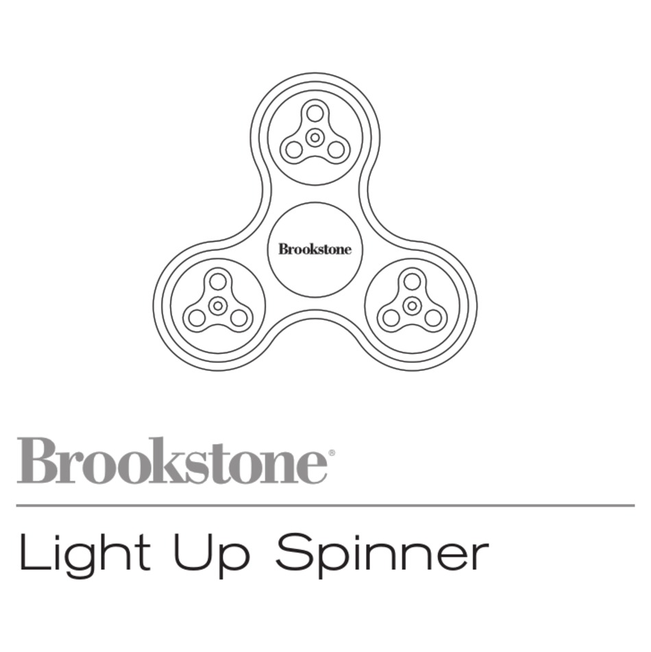 BROOKSTONE LIGHT UP SPINNER MANUAL Pdf Download ManualsLib