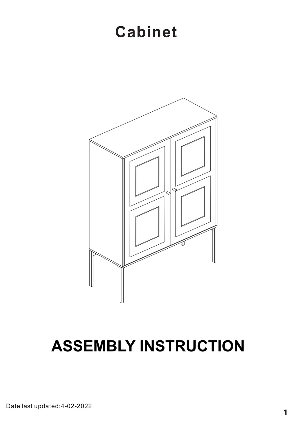 BAXTON STUDIO LCF20163 ASSEMBLY INSTRUCTION MANUAL Pdf Download