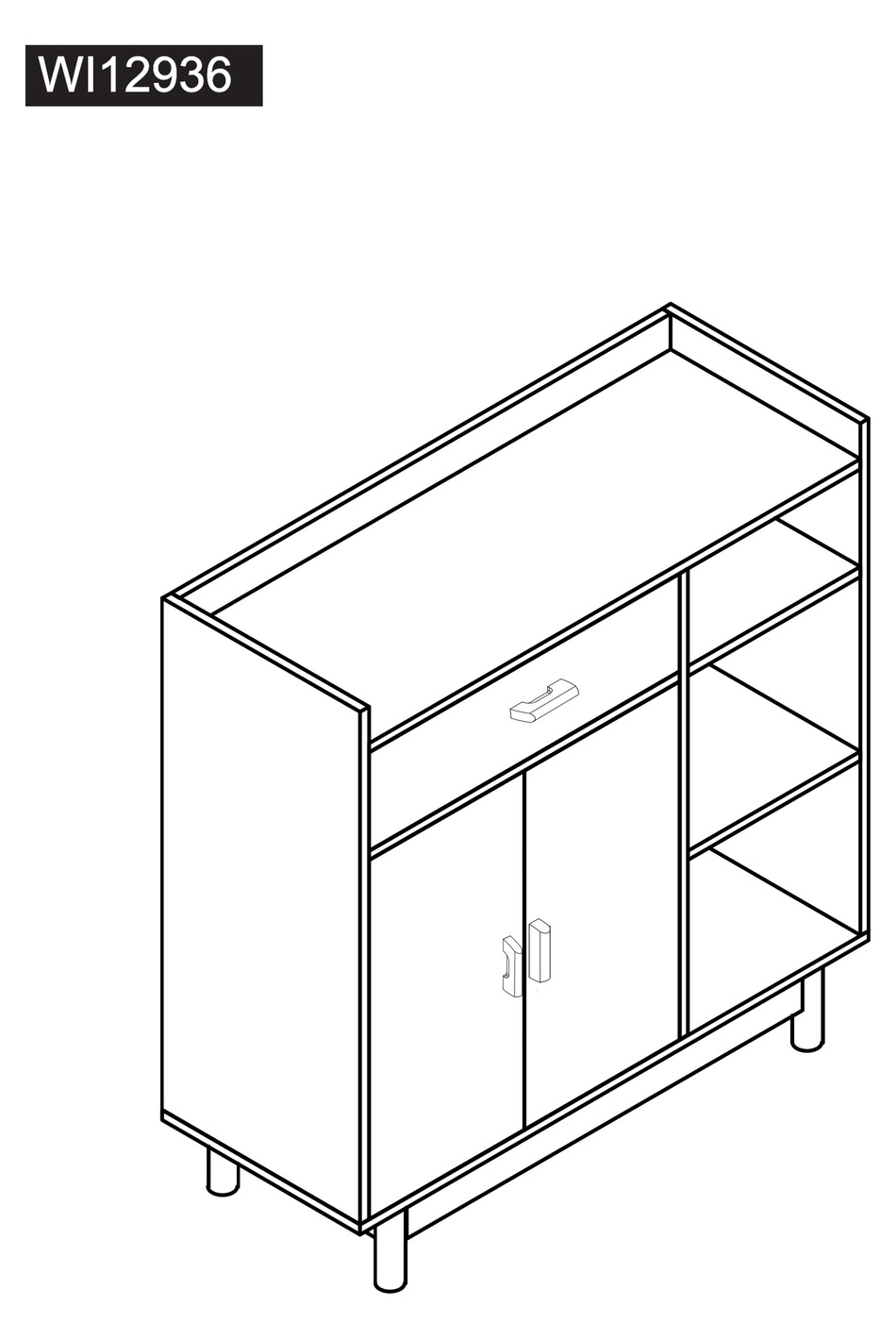 BAXTON STUDIO WI12936 ASSEMBLY INSTRUCTIONS MANUAL Pdf Download