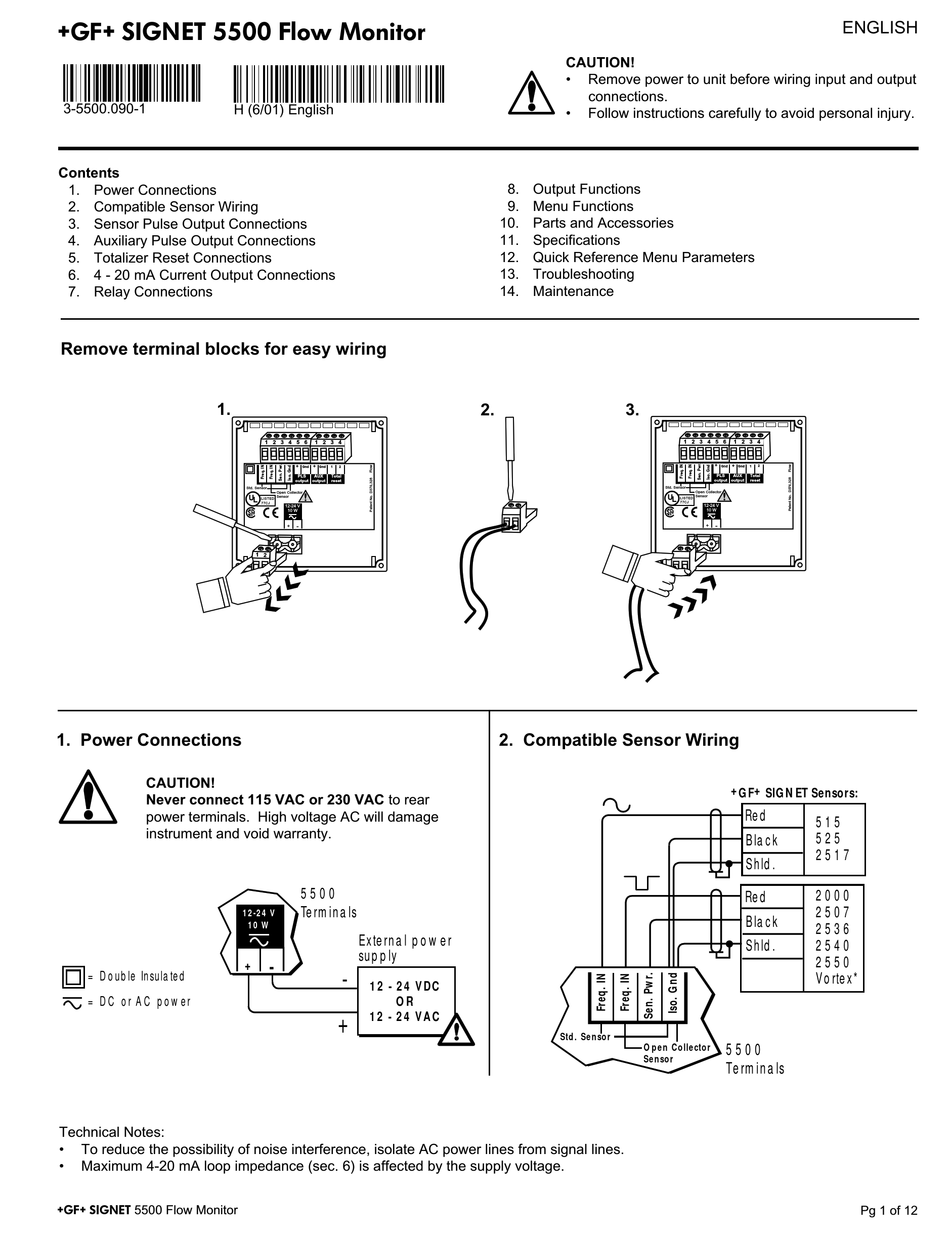 GF 5500 MANUAL Pdf Download ManualsLib