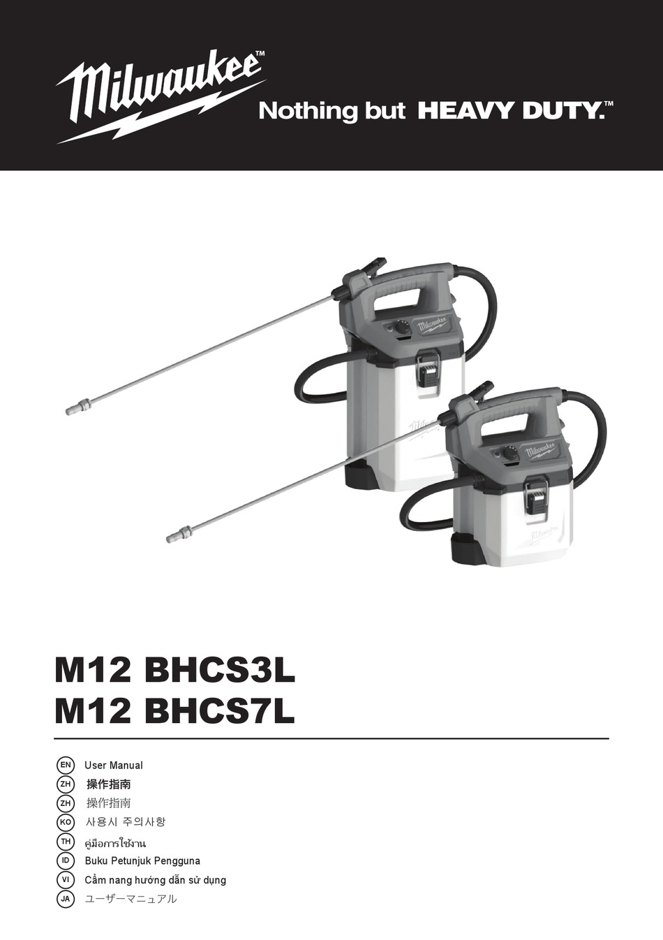 MILWAUKEE M12 BHCS3L USER MANUAL Pdf Download ManualsLib