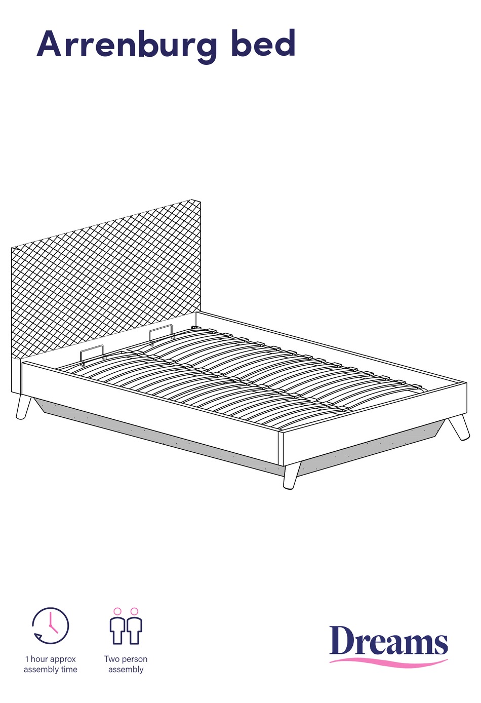 DREAMS ARRENBURG BED MANUAL Pdf Download ManualsLib