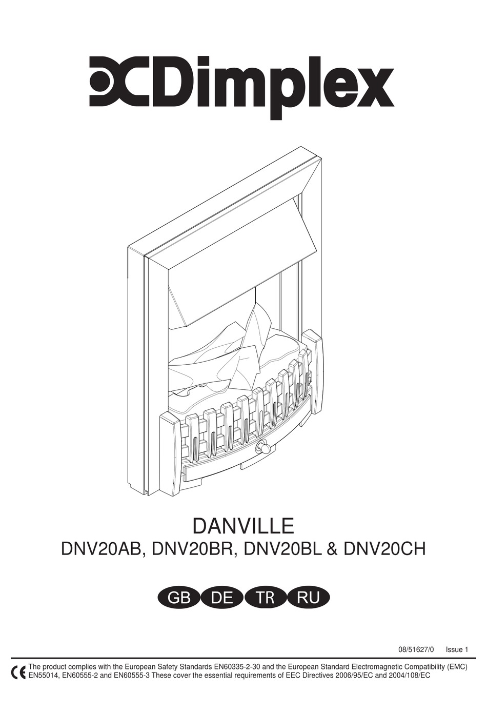 DIMPLEX DANVILLE DNV20BR MANUAL Pdf Download ManualsLib