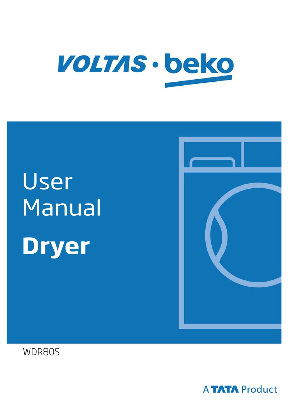 TATA MOTORS BEKO VOLTAS WDR80S USER MANUAL Pdf Download ManualsLib