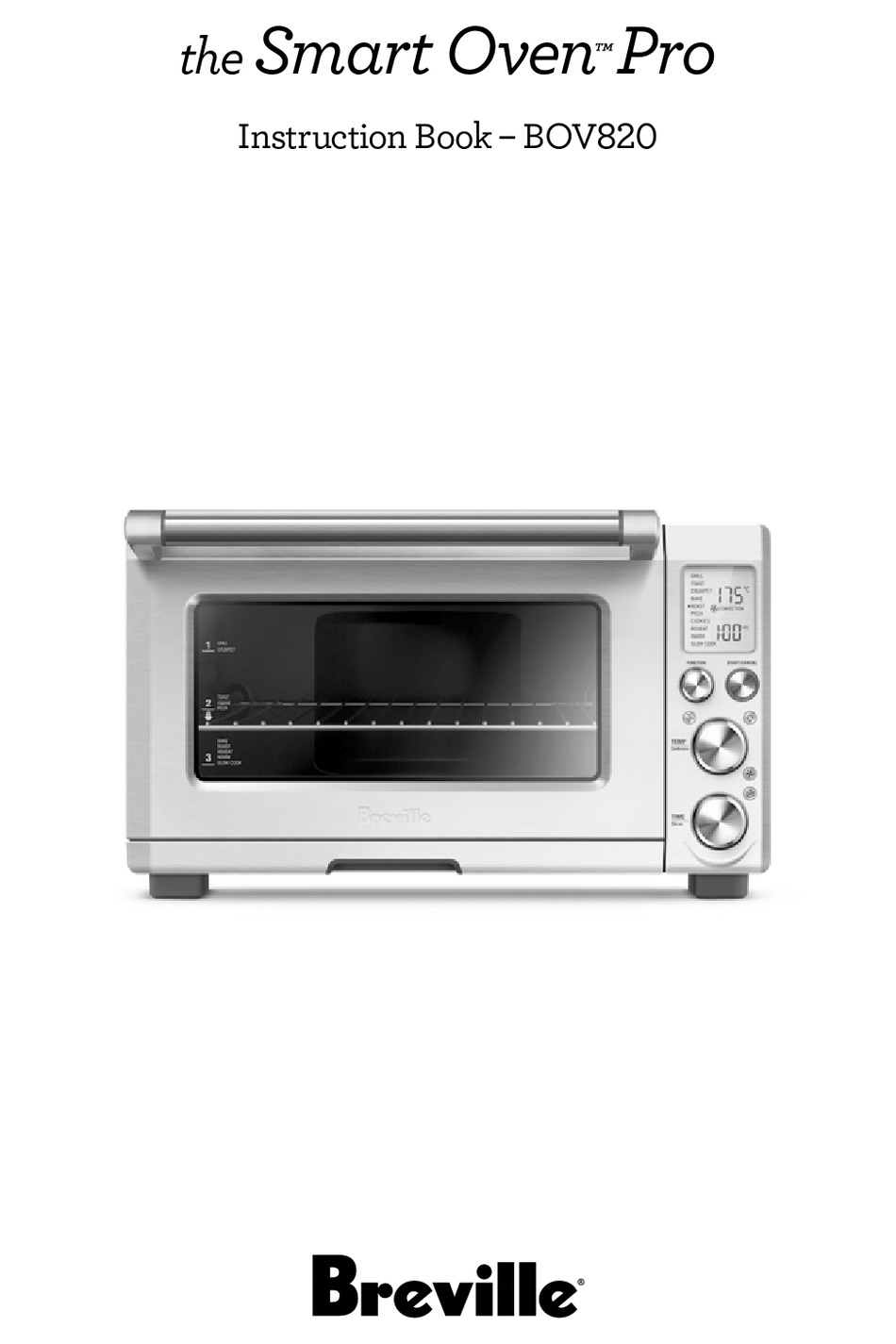 BREVILLE BOV820 INSTRUCTION BOOK Pdf Download ManualsLib