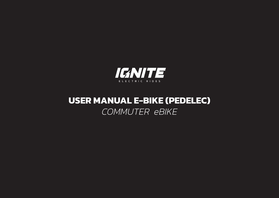 IGNITE COMMUTER USER MANUAL Pdf Download ManualsLib