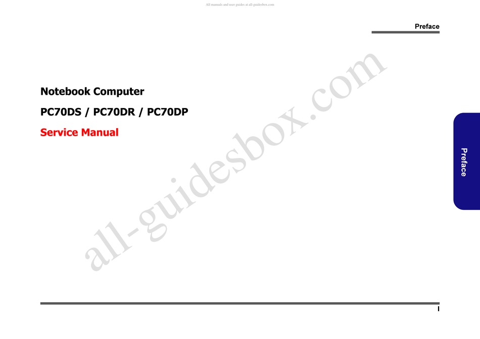 SCHENKER PC70DS SERVICE MANUAL Pdf Download | ManualsLib