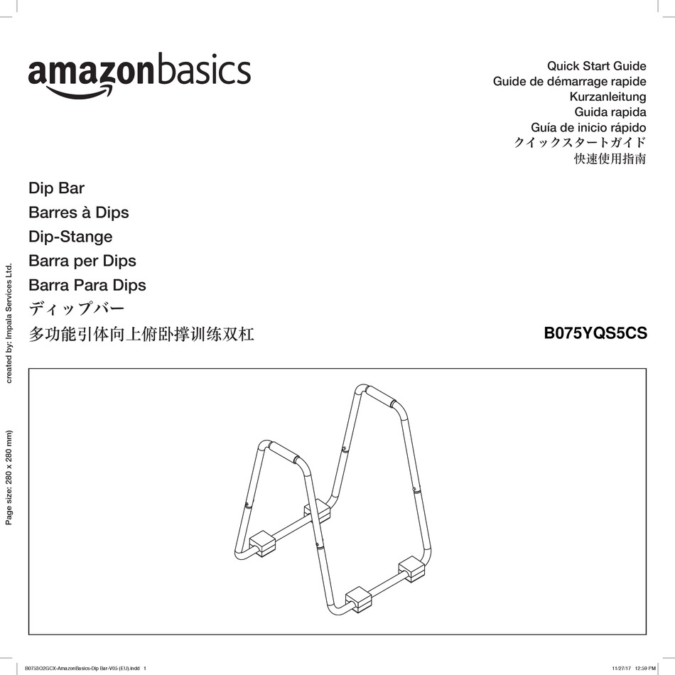 AMAZONBASICS B075YQS5CS QUICK START MANUAL Pdf Download | ManualsLib