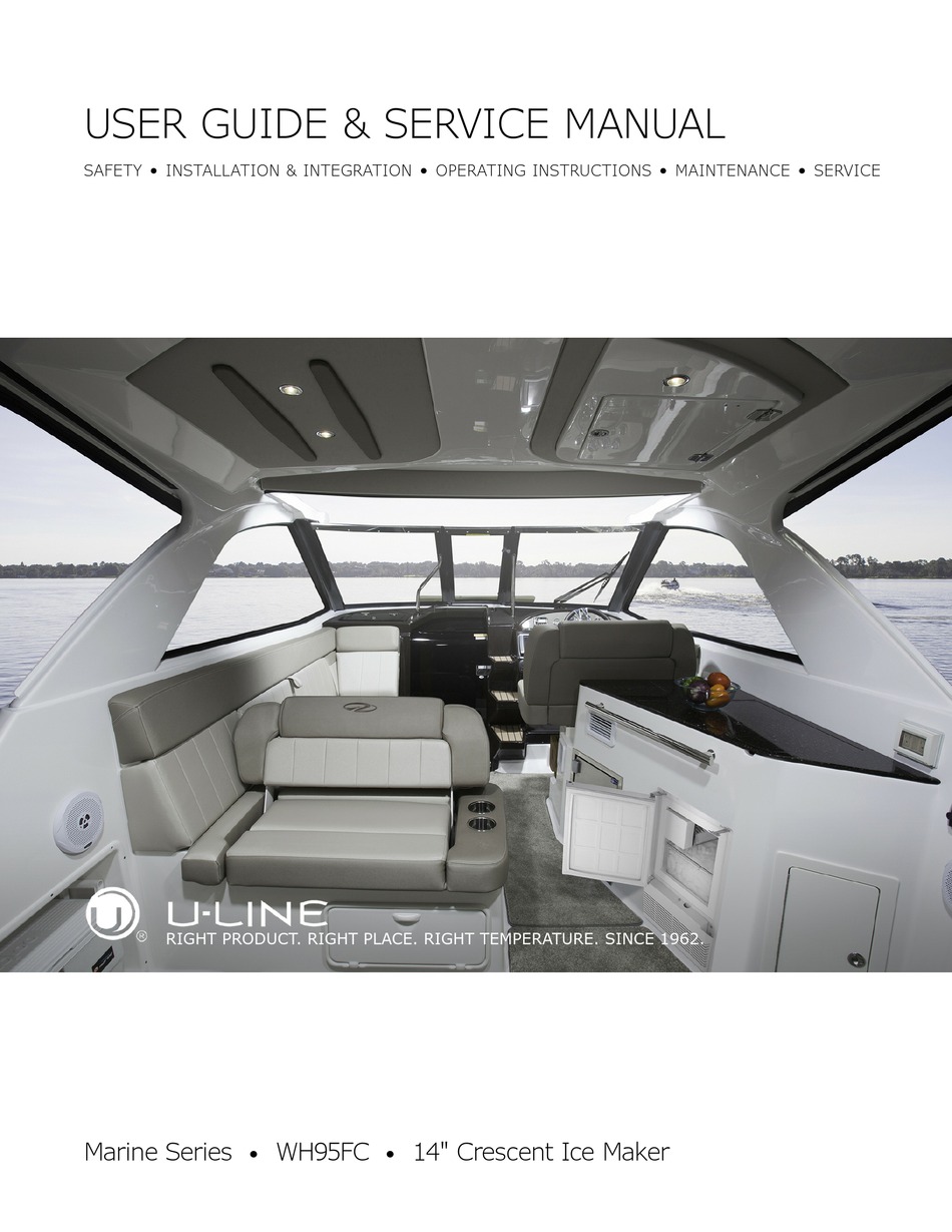 ULINE MARINE SERIES USER MANUAL & SERVICE MANUAL Pdf Download ManualsLib