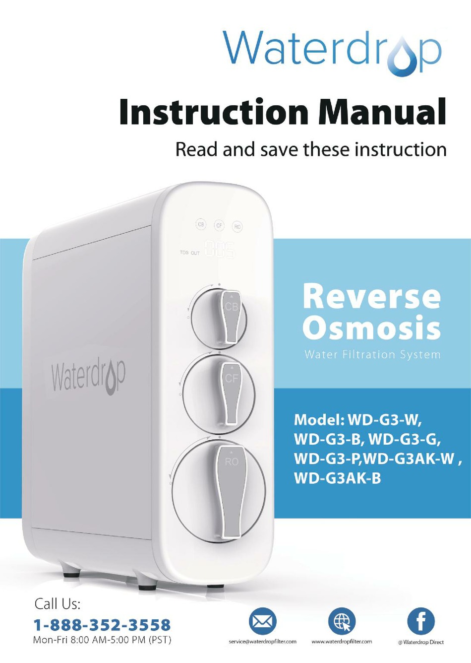 WATERDROP WDG3W INSTRUCTION MANUAL Pdf Download ManualsLib