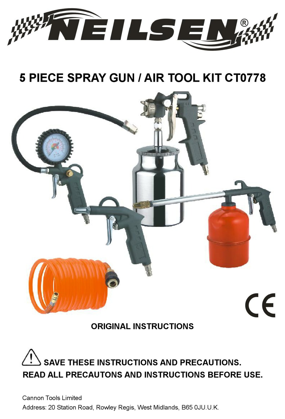 NEILSEN CT0778 ORIGINAL INSTRUCTIONS MANUAL Pdf Download ManualsLib