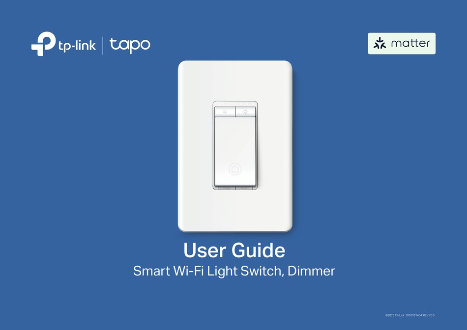 TPLINK TAPO S505D USER MANUAL Pdf Download ManualsLib