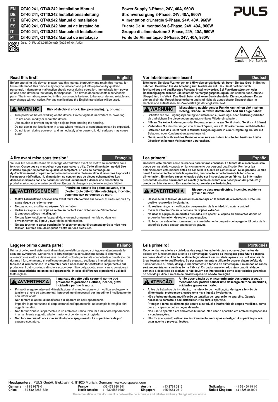 puls-qt40-241-installation-manual-pdf-download-manualslib