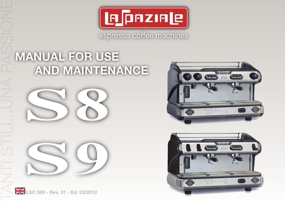 LA SPAZIALE S9 MANUAL Pdf Download ManualsLib