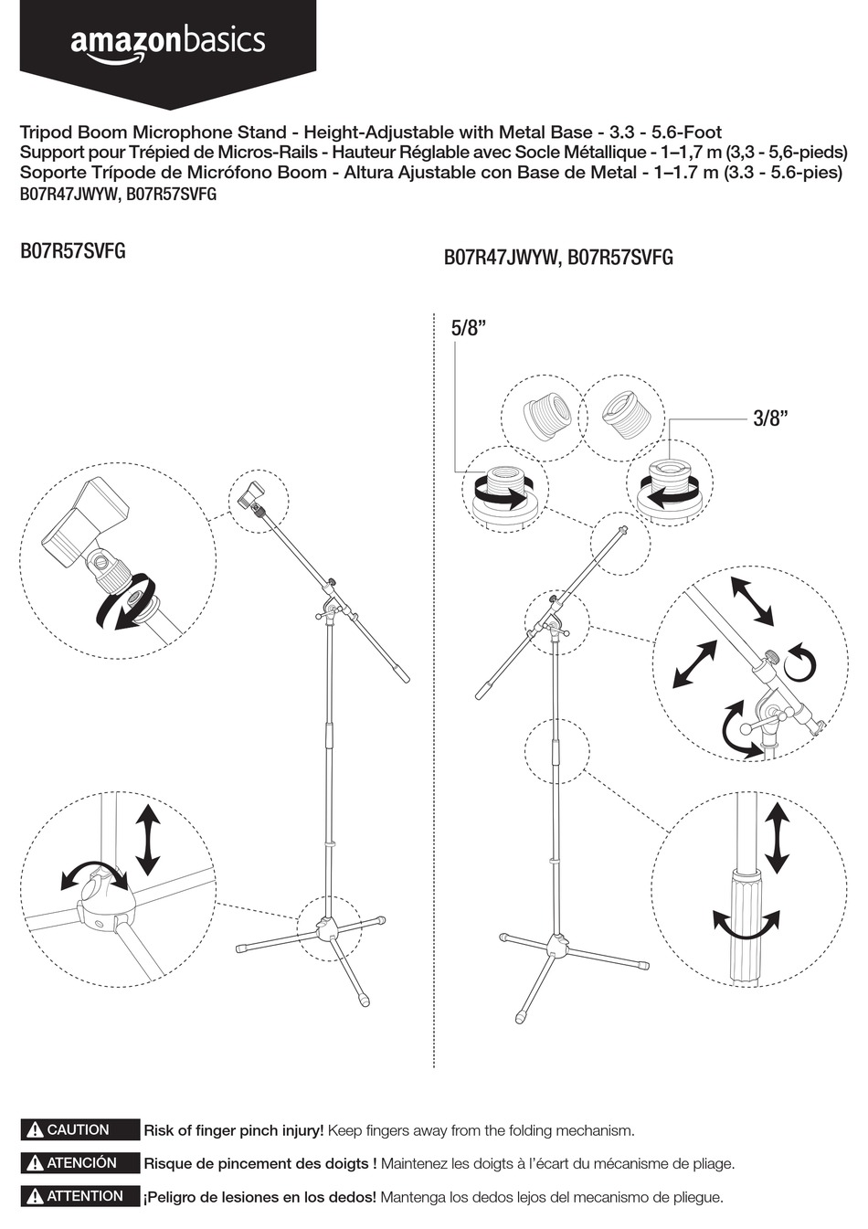 AMAZONBASICS B07R57SVFG QUICK START MANUAL Pdf Download ManualsLib