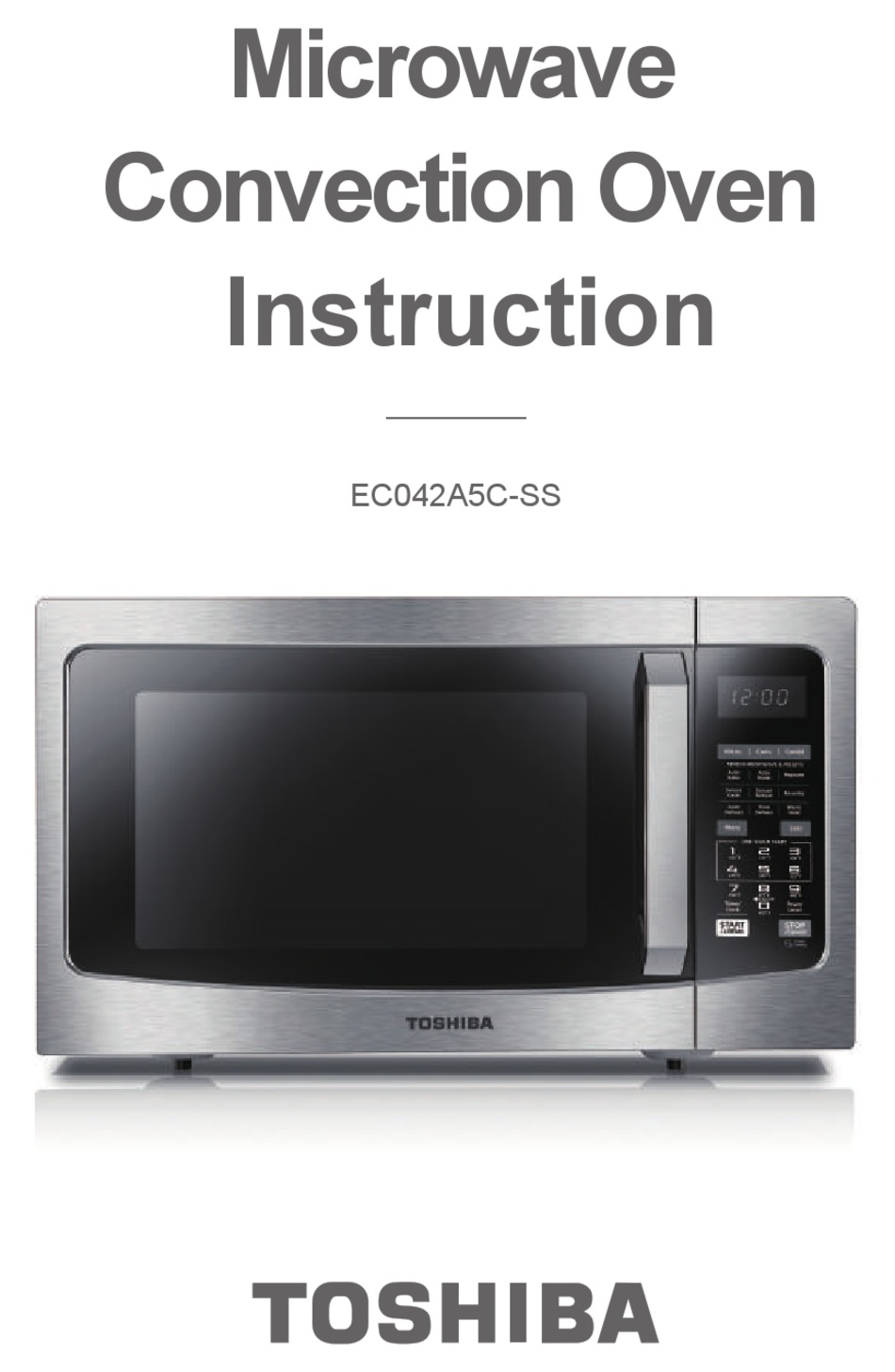 TOSHIBA EC042A5CSS INSTRUCTIONS MANUAL Pdf Download ManualsLib