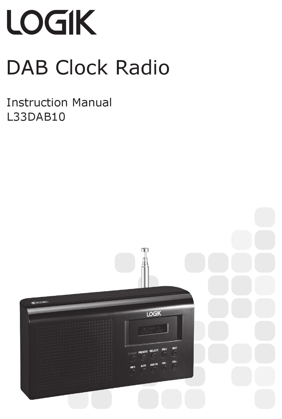 LOGIK L33DAB10 INSTRUCTION MANUAL Pdf Download ManualsLib