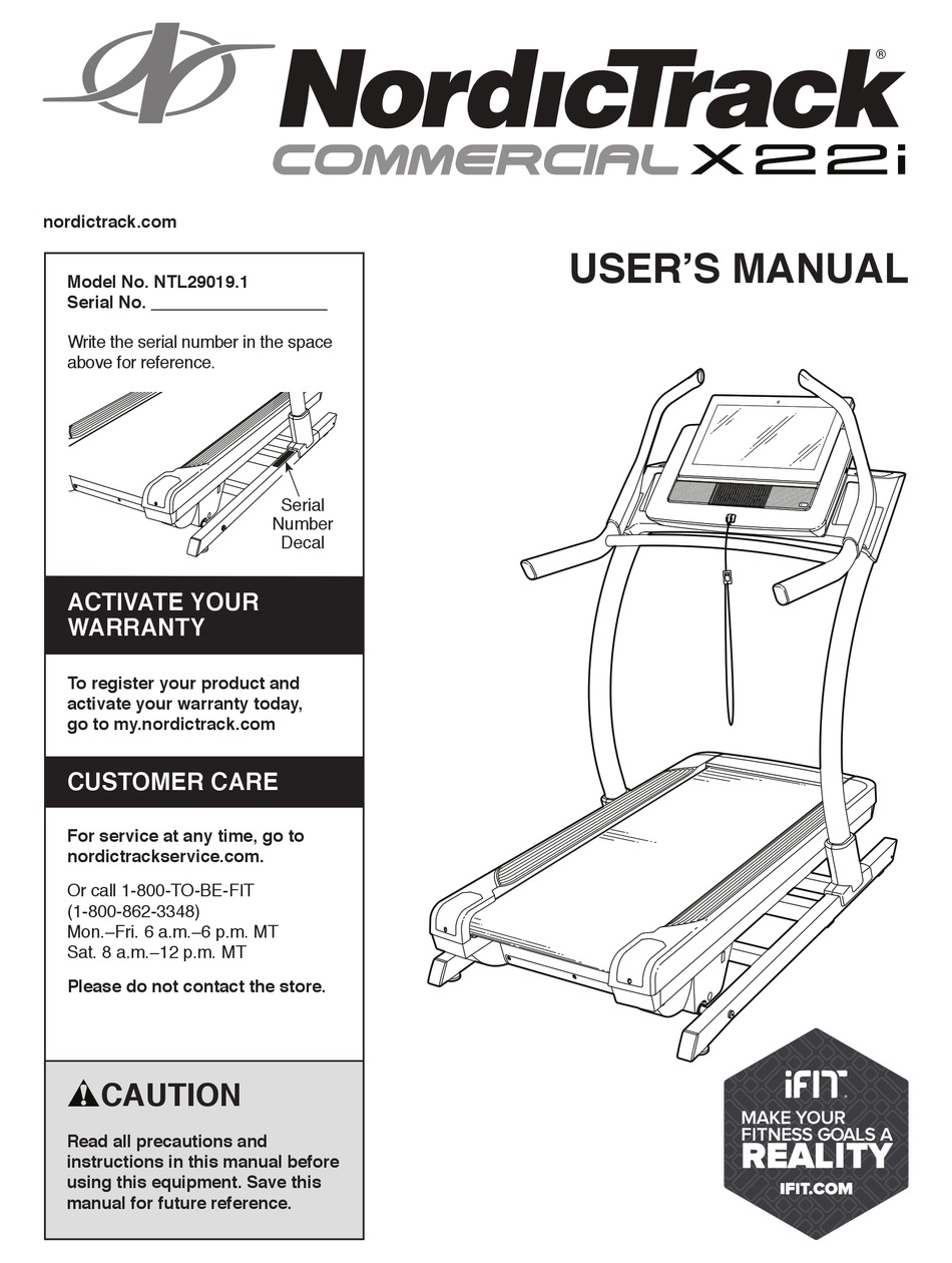 NORDICTRACK NTL29019.1 USER MANUAL Pdf Download ManualsLib