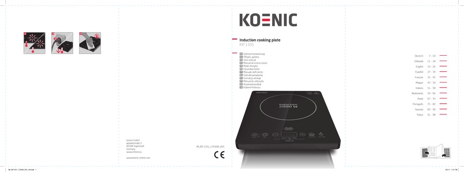 KOENIC KIP 1331 USER MANUAL Pdf Download | ManualsLib