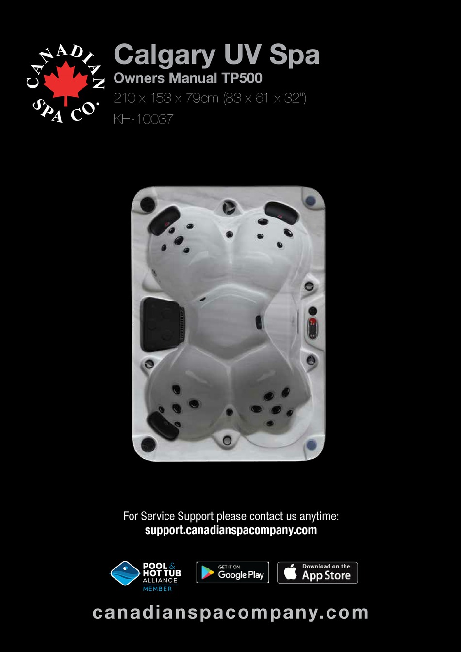 CANADIAN SPA CALGARY TP500 OWNER'S MANUAL Pdf Download ManualsLib