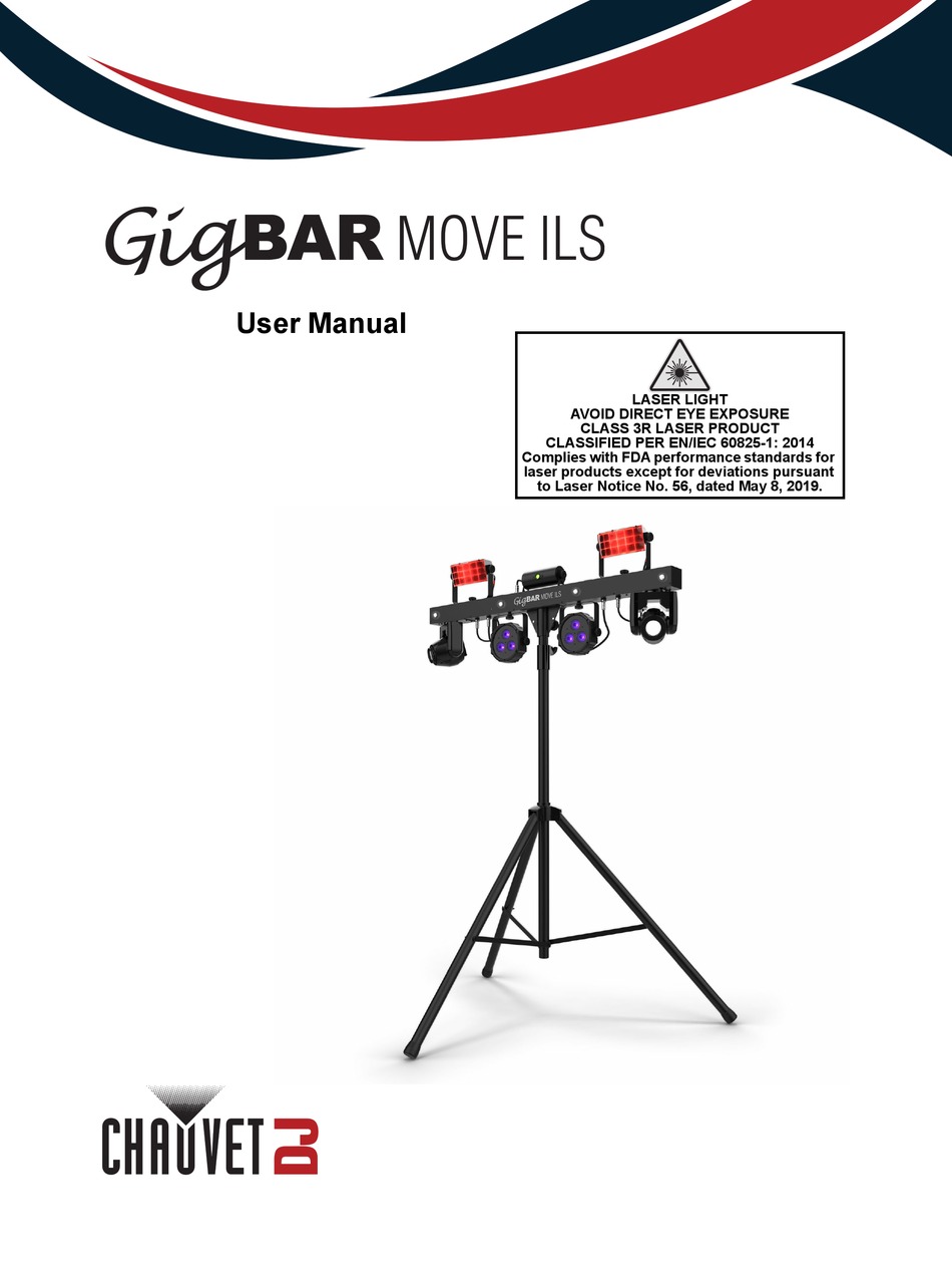 CHAUVET DJ GIGBAR MOVE ILS USER MANUAL Pdf Download ManualsLib