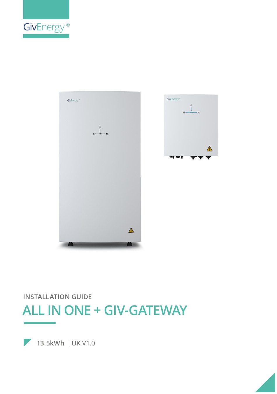 GIVENERGY ALL IN ONE + GIV-GATEWAY INSTALLATION MANUAL Pdf Download ...