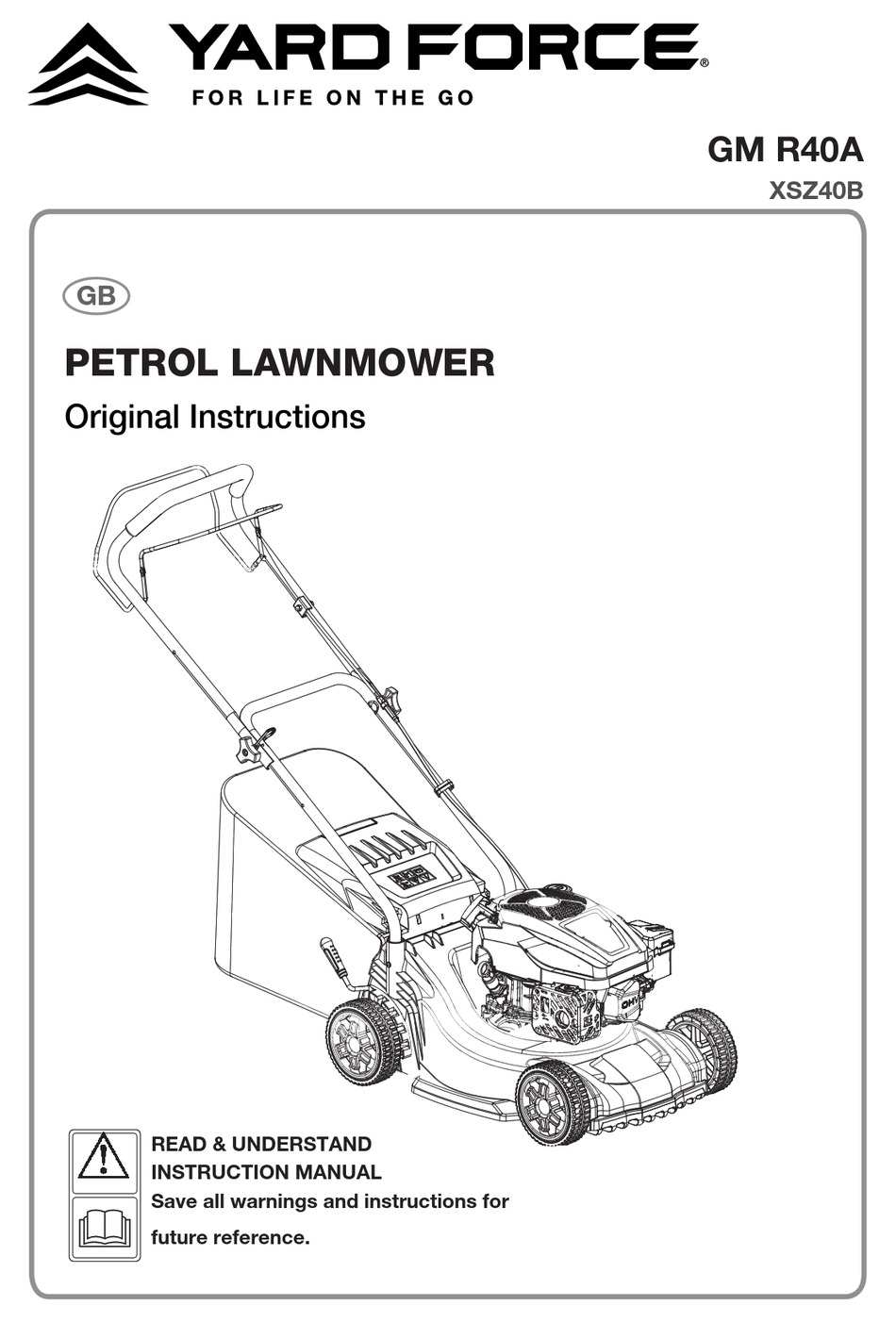 YARD FORCE GM R40A INSTRUCTIONS MANUAL Pdf Download ManualsLib