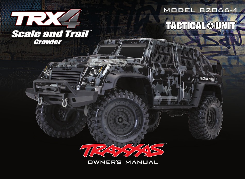 TRAXXAS TRX4 820664 OWNER'S MANUAL Pdf Download ManualsLib