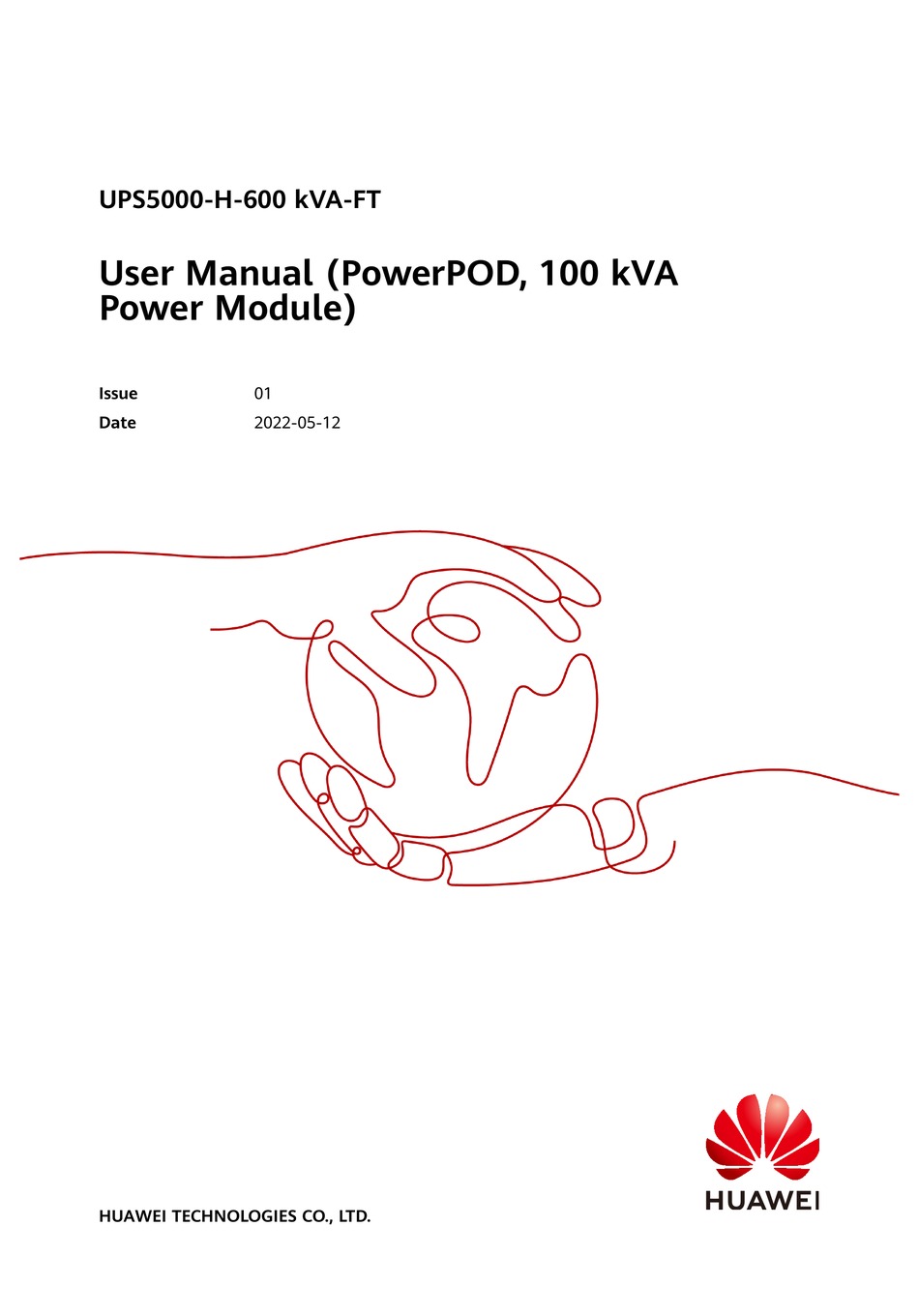 HUAWEI UPS5000-H-600 KVA-FT USER MANUAL Pdf Download | ManualsLib