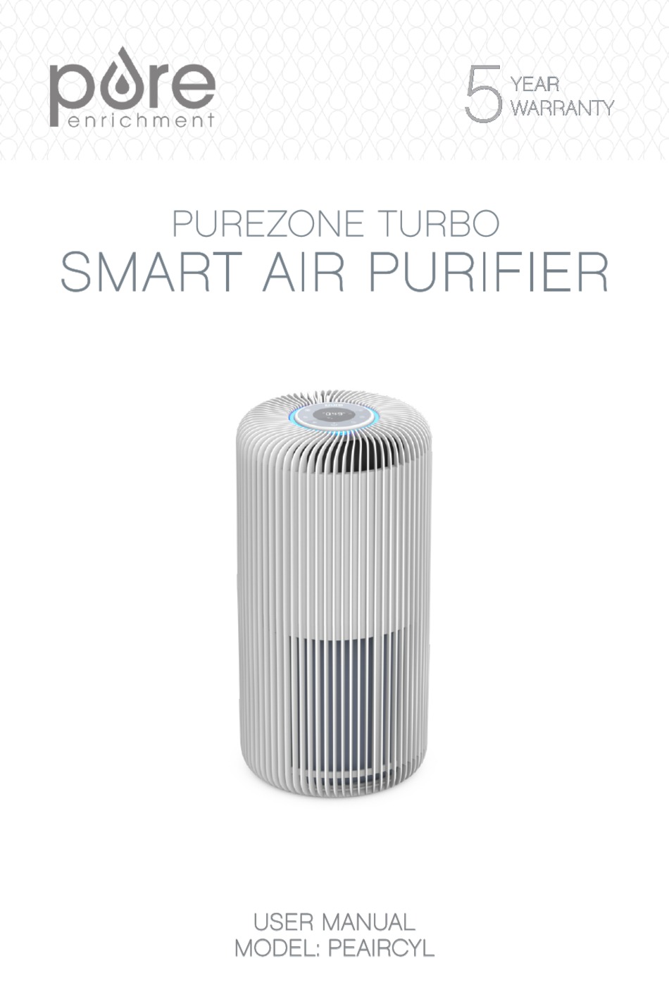 PURE ENRICHMENT PUREZONE TURBO USER MANUAL Pdf Download ManualsLib