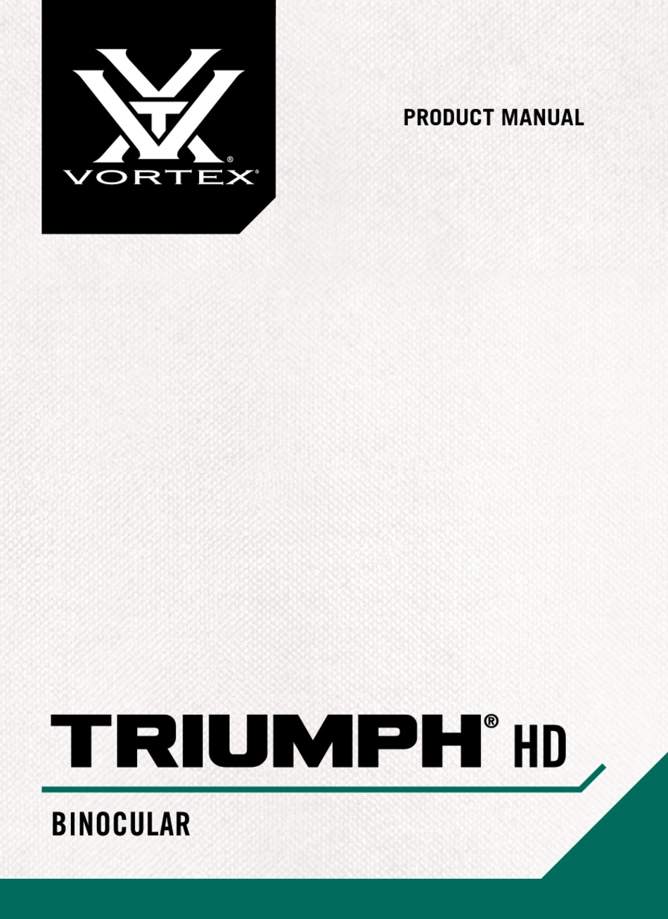 VORTEX TRIUMPH HD PRODUCT MANUAL Pdf Download ManualsLib