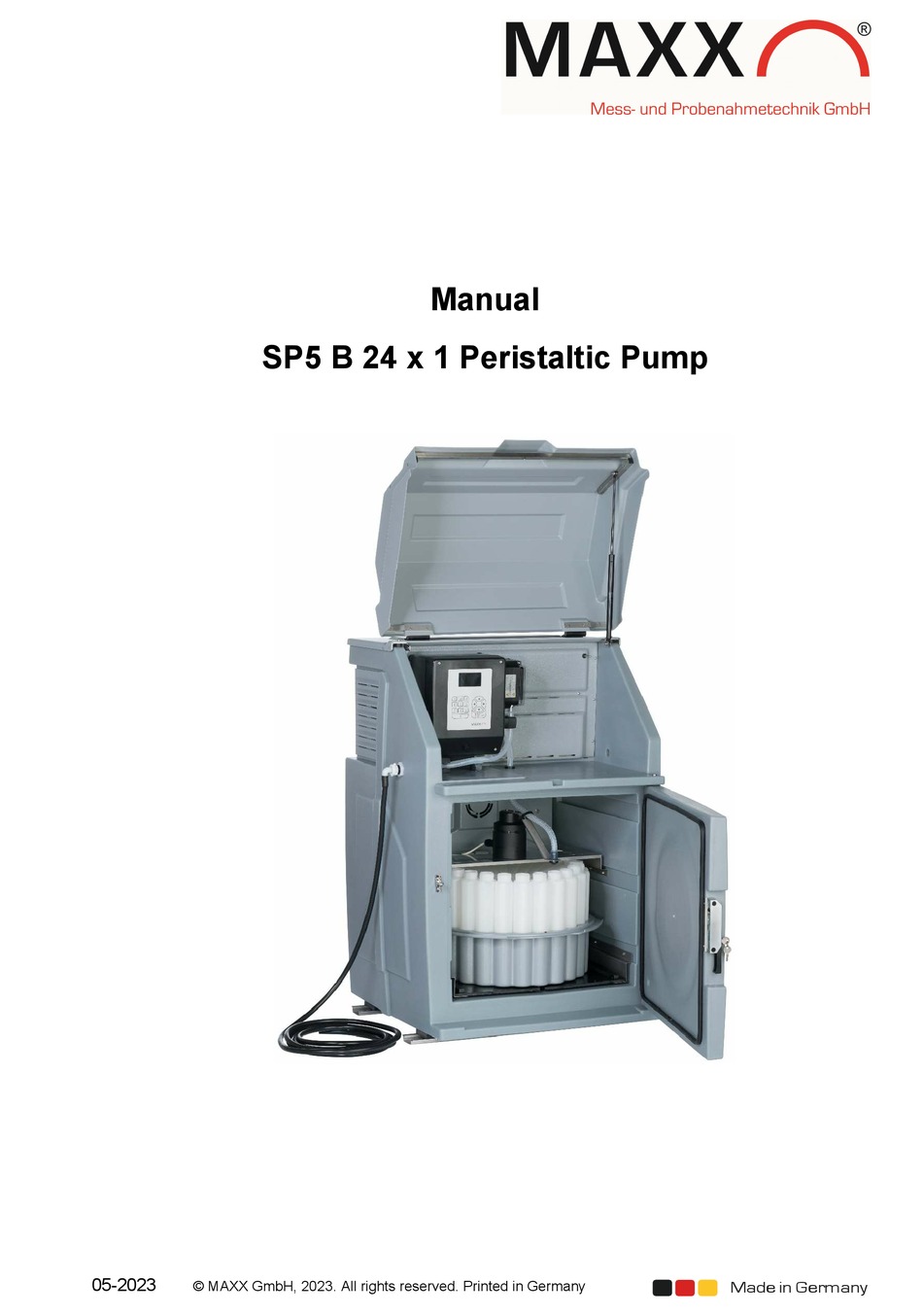 MAXX SP5 B MANUAL Pdf Download ManualsLib