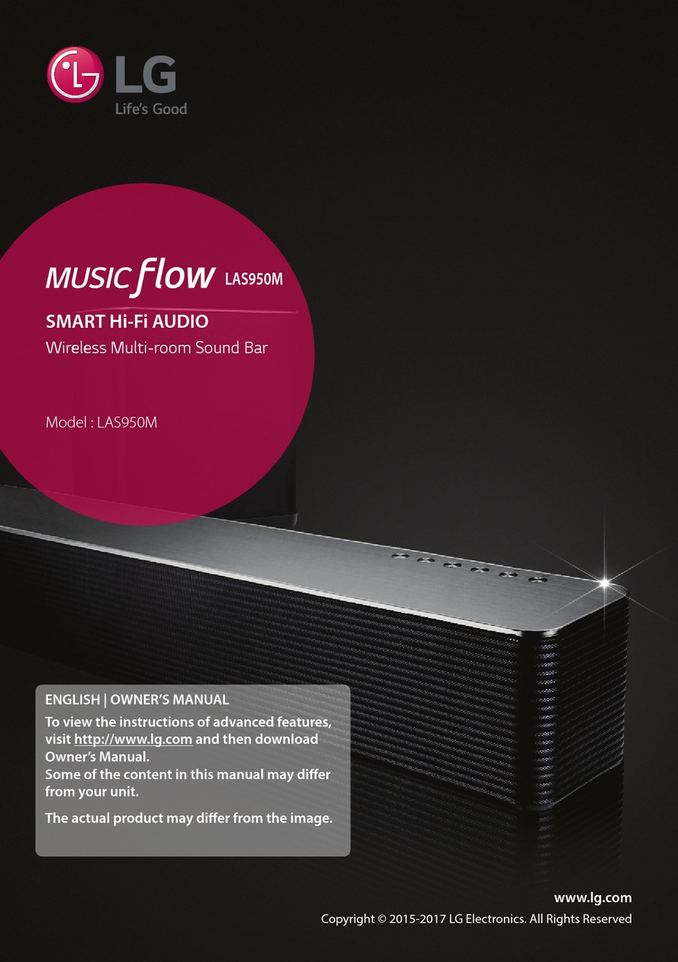 LG MUSIC FLOW LAS950M OWNER S MANUAL Pdf Download ManualsLib