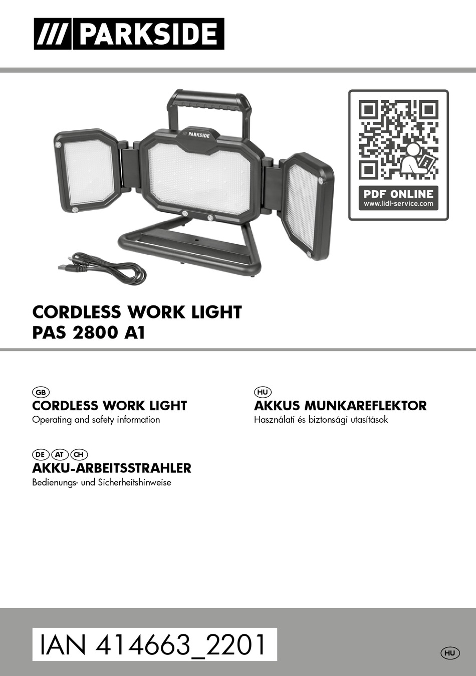 Manual Table ManualsLib Of | Contents 2800 [Page Parkside A1 PAS - 5]